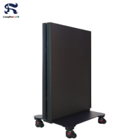 Affichage publicitaire LED mobile et pliable pour intérieur, P1.25, P1.53, P1.86, 640*1920mm, signalisation numérique pour magasin de détail et exposition