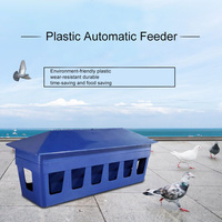 Nouveau distributeur automatique de nourriture pour pigeons SXV 40/50/60/70/80cm en plastique ABS bleu, durable, facile à utiliser, garantie 1 an, SXV-563