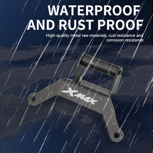 อุปกรณ์ตกแต่งมอเตอร์ไซค์ อะไหล่มอเตอร์ไซค์ สำหรับ XMAX300 แผ่นยึด GPS ที่ยึดโทรศัพท์ - Product Image 4