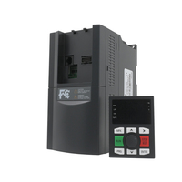 Dreiphasiger 380V AC-Antrieb VFD Frequenzumrichter Vektorsteuerung Eingebaute Bremsanlage 2,2/4 kW CE-Zertifiziert Vertikaler Motor VFD