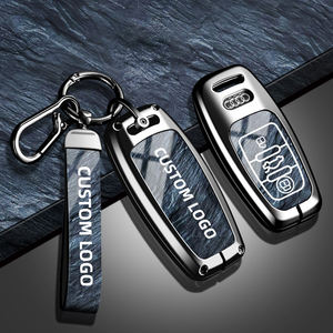 Adatto per cover chiave <span class=keywords><strong>Audi</strong></span> A6L Q5L A4L <span class=keywords><strong>A3</strong></span> Q3 q7l Q4 Q2L Q6 custodia speciale per auto in metallo involucro con fibbia di alta qualità - Product Image 3