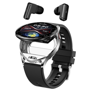 <span class=keywords><strong>Reloj</strong></span> <span class=keywords><strong>Inteligente</strong></span> T97 2 en 1 para Mujer con Auriculares Inalámbricos, Resistente al Agua IP67, Llamadas Bluetooth, Monitor de Sueño, Auriculares Bluetooth, <span class=keywords><strong>Reloj</strong></span> <span class=keywords><strong>Inteligente</strong></span> para <span class=keywords><strong>Hombre</strong></span> 2025 - Product Image 1