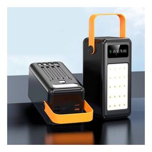 Lámpara Multifuncional para Tienda de Campaña con Banco de Carga de Alta Capacidad de Cuatro Cables y 60000 mAh, Fuente de Alimentación Móvil para Exteriores - Product Image 1