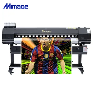 Mimage-impresora de inyección de tinta de gran formato, 1,8 m, 6 pies, solvente ecológico, gran formato, con cabezal de impresión EPS0N DX5/XP600/3200
