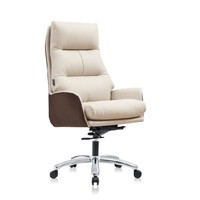 Meubles de bureau commerciaux, bureau de direction ergonomique moderne modulaire, armoire de rangement détachable, base en métal durable pour les cadres