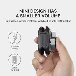 <span class=keywords><strong>Soporte</strong></span> Magnético para Teléfono Móvil de Motocicleta SMNU, Diseño Mini de Aluminio, Suspensión Magnética, Agarre con una Sola Mano - Product Image 4