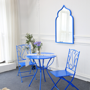 Designer Arched <strong>Window</strong> <strong>Mirror</strong> Metal Frame Wall <strong>Mirror</strong> For <strong>Living</strong> Room - Product Image 3