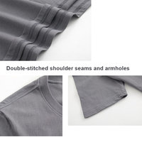 Entrepôt Américain Impression à la Demande T-shirt Personnalisé en Coton 180 g/m² à Manches Courtes pour Hommes et Femmes