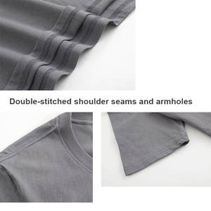 ארה "ב הדפסה על פי דרישה מודפס מותאם אישית 180gsm כותנה שרוול קצר אשפוקים של גברים - Product Image 3