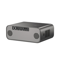 El más nuevo Mini proyector portátil 4K con sistema Android 9,0 310 Ansi Lumens Auto Focus y Trapezoide Corrección Proyector Auto