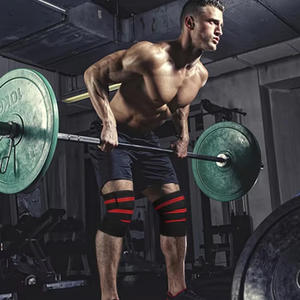 Bandes de genou réglables pour la musculation, le fitness, le sport, unisexes, élastiques, pour les squats - Product Image 1