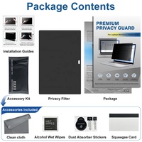 Filter Privasi 22.5 Derajat Anti Mengintip Perekat Penuh Pelindung Layar Anti Cahaya Biru untuk MacBook Pro Retina 15.4" A1286