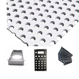 Runze <b>Metal</b> Custom Perforated Sheet of Aluminum Architectural Facade <b>Screen</b> Mesh Decorative <b>Panel</b> Fabrication - Product Image 1