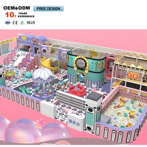 Aire de jeux en <span class=keywords><strong>plastique</strong></span> intérieure de haute qualité pour enfants avec carrousel de boules océaniques pour les écoles et les centres commerciaux - Product Image 1