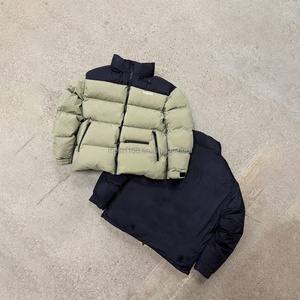 Winter Puffer <b>Jackets</b> Custom Manufacturer Thick Windproof Waterproof Bomber Coat Oversized Bubble Fluffy Puffer Down <b>Jacket</b> - Product Image 1