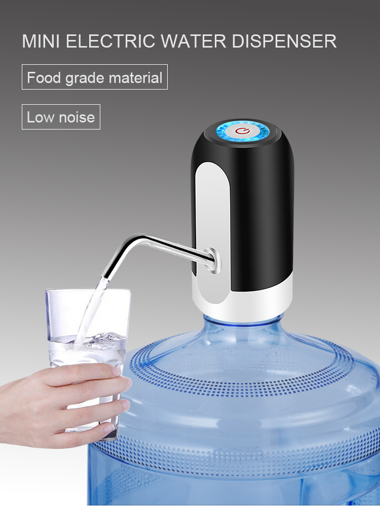 5V 4W Smart Water Bottle Pump Dispenser Rechargeable for outdoors