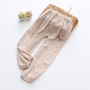 Pantalones de Verano para Niñas al por Mayor, Diseño Jogger en Blanco para Personalizar con Imagen - Product Image 3