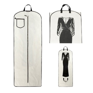 Échantillon Gratuit Mergeboon – Housse de Transport Personnalisée pour Robe de Mariée Longue avec Logo, Sac de Transport pour Costume, Housse de Voyage pour Vêtements avec Fermeture Éclair en RPET - Product Image 1
