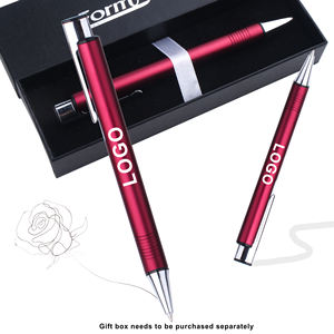 ปากกาลูกลื่นโลหะคุณภาพสูงพิมพ์โลโก้ตามสั่ง พร้อมข้อความโฆษณา ขนาดหัวปากกา 1.00 มม. สำหรับสำนักงาน - Product Image 4