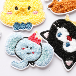 Adesivo in tessuto originale fai <span class=keywords><strong>da</strong></span> te con ricamo a forma di gatto e cane, decorazione per telefono e organizer <span class=keywords><strong>da</strong></span> scrivania - Product Image 4