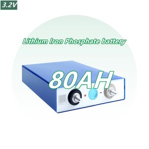 Batería Prismática de Litio para Vehículos Eléctricos, 3.2V 80AH, 6000 Ciclos, 1000CCA, para Montacargas - Product Image 1