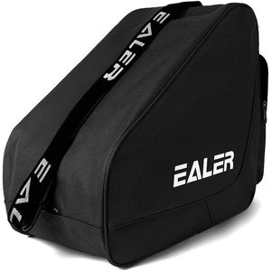 Sac de patinage EALER, petit sac noir imperméable pour équipement de hockey avec sangle réglable pour patins à glace, à roulettes et à patins en ligne - Product Image 3