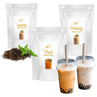 Té de Leche en Polvo Assam Premium, 0.2 kg por Bolsa, Aditivos Alimentarios de Alta Calidad, Polvo para Bebidas Instantáneas, 18 Meses de Duración, Bebida Fría/Caliente