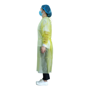 Produits en gros Robes jetables bon marché imperméables d'isolement de docteur en médecine avec le best-seller en gros - Product Image 2
