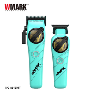 WMARK NG-8613KIT Tagliacapelli Ricaricabile con Batteria Ecologica, Trimmer di Precisione <span class=keywords><strong>per</strong></span> <span class=keywords><strong>Uomo</strong></span>, Kit da Barbiere ad Alta Velocità <span class=keywords><strong>per</strong></span> Salone - Product Image 4