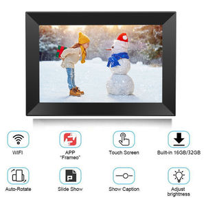 Großhandel ABS-Kunststoff Digitaler Bilderrahmen Bewegungserkennung Elektronisches Album Touchscreen-Bilderrahmen Deutsche EPR-Verpackung - Product Image 3