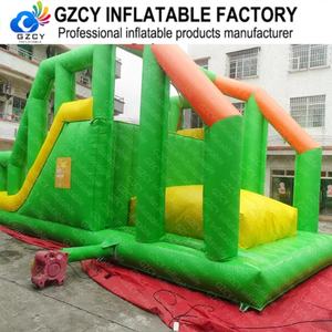 <span class=keywords><strong>Castillo</strong></span> Inflable Comercial de Doble Carril para Exteriores con Tobogán, Material de PVC y Fácil Instalación para la Diversión - Product Image 2
