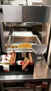 <span class=keywords><strong>Dulong</strong></span> DL-FLW-02 Petit Réchaud Commercial Électrique de Table en Acier Inoxydable 400W 220-240V pour Frites et Aliments Frits avec Présentoir - Product Image 5