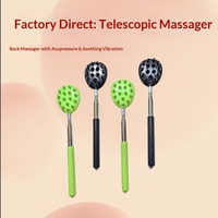 Grattoir à dos extensible double face en forme de cactus pour enfants et jeunes adultes, unisexe, pour gratter la tête et le dos