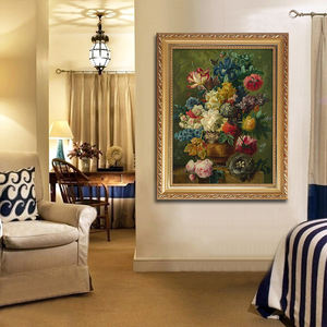 Reproducciones <span class=keywords><strong>de</strong></span> <span class=keywords><strong>Arte</strong></span> <span class=keywords><strong>Barroco</strong></span> Hechas a Mano al por Mayor, Pinturas Clásicas <span class=keywords><strong>de</strong></span> Flores - Product Image 3