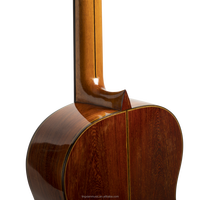 Guitare classique artisanale de style Hauser, table en épicéa massif, dos et éclisses en palissandre de Madagascar, finition française, guitare de concert