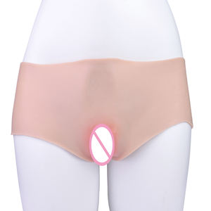 ซิลิโคนนุ่มเทียม FAAK เหมาะสำหรับผู้แต่งกายข้ามเพศ กางเกงหนังซิลิโคนสำหรับการสอดใส่ทางเพศสำหรับเกย์ - Product Image 2