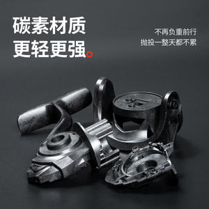 Moulinet de pêche à la ligne Chiren Kent Stream Edition, corps en alliage d'aluminium, bobine peu profonde pour leurres, équipement de pêche - Product Image 4