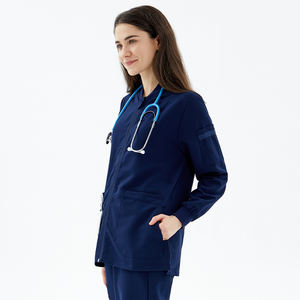 Conjuntos de Uniformes Médicos Tejidos Estilo Jogger Unisex 2023, Ecológicos, Tallas Grandes, Uniformes para Enfermeras y Médicos de Hospital, Venta al Por Mayor - Product Image 1