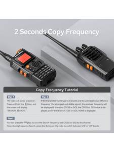 วิทยุสื่อสารแบบพกพา BF-K6 2024 Baofeng รุ่นใหม่ ปุ่มกดเร็ว ชาร์จด้วย Type-C เหมาะสำหรับการเดินทางท่องเที่ยวกลางแจ้ง วิทยุสื่อสารสองทาง L852 - Product Image 5