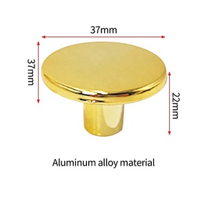Poignées de meuble de cuisine Tiroir de meuble en alliage d'aluminium Bouton et poignées de table de chevet - Product Image 6