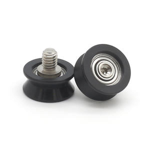 Suministro Directo de Fábrica, Ruedas Guía con Ranura en V BDR13, Rodillos Recubiertos de Plástico POM, Rodamientos, Poleas Recubiertas de Goma, Venta al por Mayor - Product Image 3