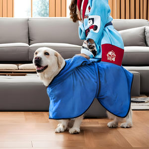 Grosir kostum hewan peliharaan handuk mandi penyerap anjing handuk mandi serat mikro lembut penyerap Super besar handuk mandi hewan peliharaan - Product Image 5