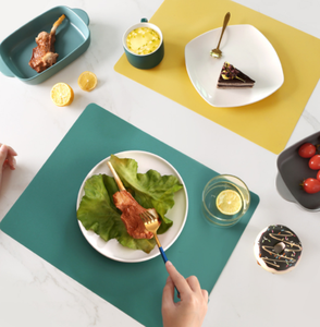BPA Free Heat Resist Non-slip Waterproof Tablemats Kitchen <strong>Dinner</strong> <strong>Mat</strong> Silicone Place <strong>Mat</strong> - Product Image 5