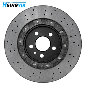 Hsingyik 8W0615601G ดิสก์เบรกเซรามิกคาร์บอนด้านหลัง330x22มม. <span class=keywords><strong>CCM</strong></span> CCB สำหรับ Audi - Product Image 5