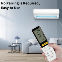 0010402886W pour télécommande de climatiseur Haier, pour télécommande de climatiseur Haier avec fonctions de refroidissement et de chauffage