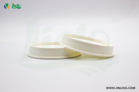 Couvercle en papier empilable écologique couvercle de tasse à café chaude couvercle maison compostable biodégradable jetable 4.0