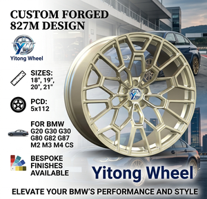Rines de Aleación Forjados Personalizados con Diseño 827M de 18, 19, 20 y 21 Pulgadas, 5x112 para BMW G20 G30 G80 G82 G87 M2 M3 M4 CS - Product Image 1