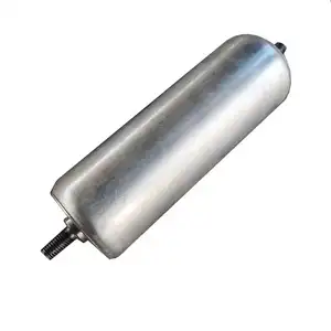 تصنيع المعدات الأصلية الصين الناقل الجاذبية الصلب المجلفن مدبب حزام الحوض محاذاة المهمل بكرة العجلة المسننة غير بالطاقة - Product Image 1