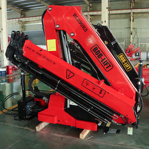 Grue compacte de haute qualité de 5 tonnes, grue de chargement montée sur camion, grue à flèche articulée hydraulique de 14 m pour petit camion - Product Image 1