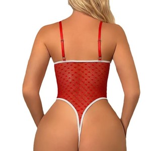 <span class=keywords><strong>Capodanno</strong></span> romantico francese a rete <span class=keywords><strong>Sexy</strong></span> rosso da infermiera uniforme natale donna ciondolo cappello in pizzo Lingerie calda - Product Image 5